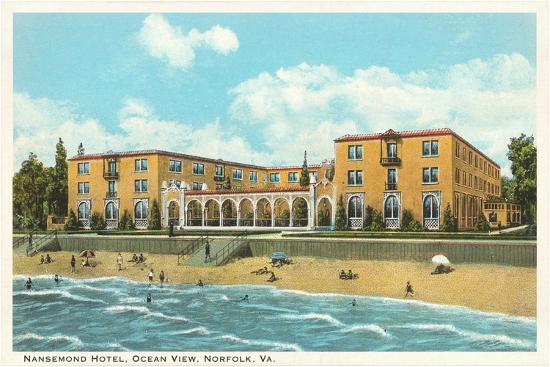 Nansemond Hotel Ocean View Norfolk Virginia Prints Allposters Com