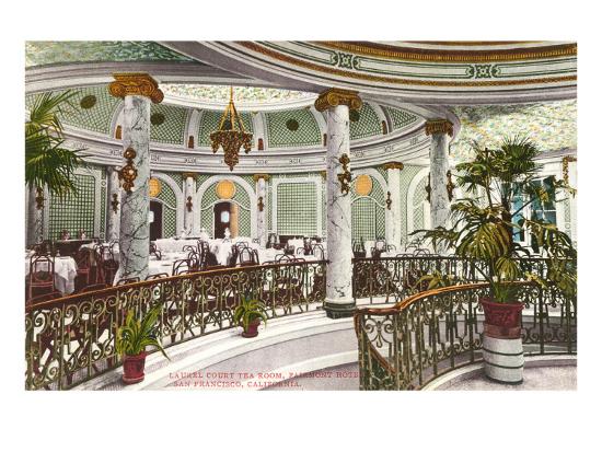 Tea Room Fairmont Hotel San Francisco California