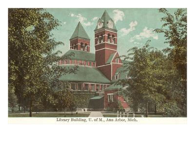 University Library, Ann Arbor, Michigan Print at AllPosters.com