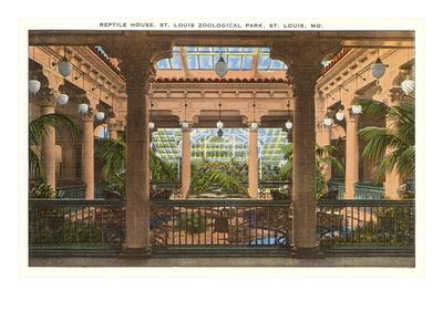 &#39;Reptile House, Zoo, St. Louis, Missouri&#39; Posters - | 0