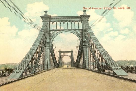 Grand Avenue Bridge, St. Louis, Missouri Prints at www.bagsaleusa.com/product-category/classic-bags/