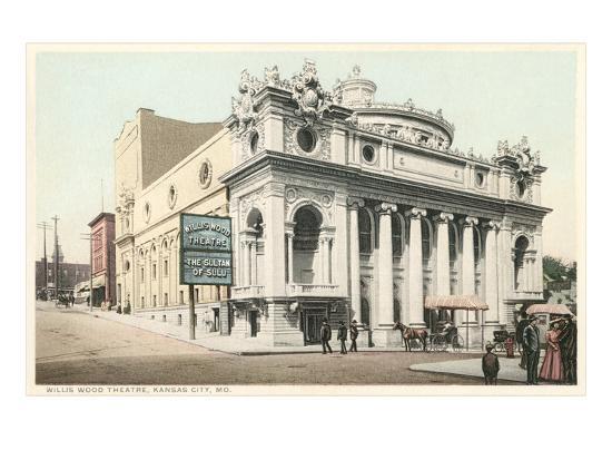 Willis Wood Theater Kansas City Missouri Prints at 