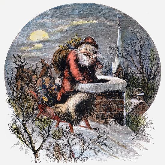 a visit from st nicholas illustrations