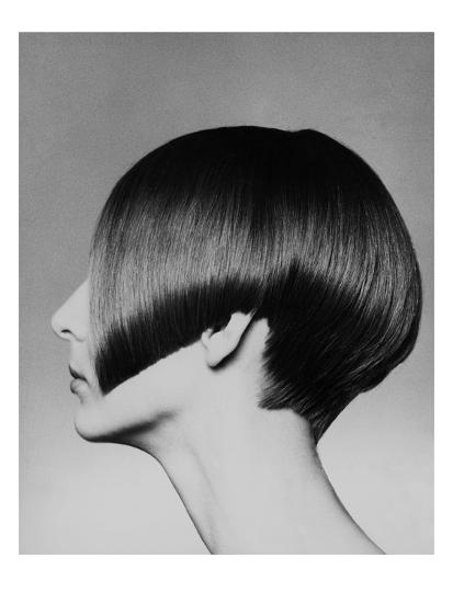 Wwd May 1965 Vidal Sassoon Bob Photographic Print By Barry