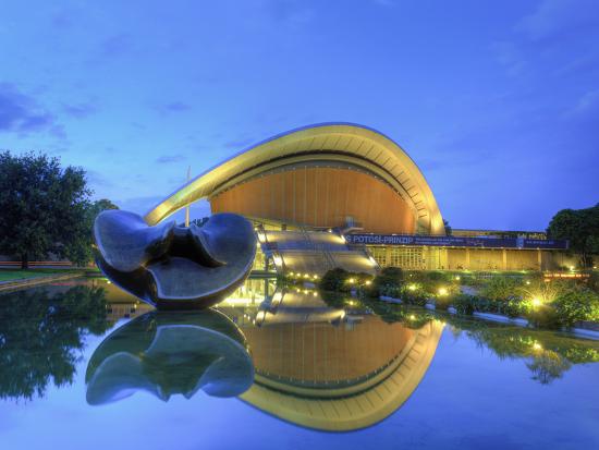 Germany Berlin Tiergarten House Of World Cultures Pavillion