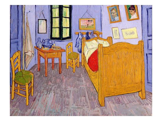 'Van Gogh's Bedroom at Arles, 1889' Giclee Print - Vincent ...