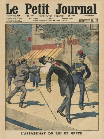 Assassination of George I, King of Greece Giclee Print by French ...