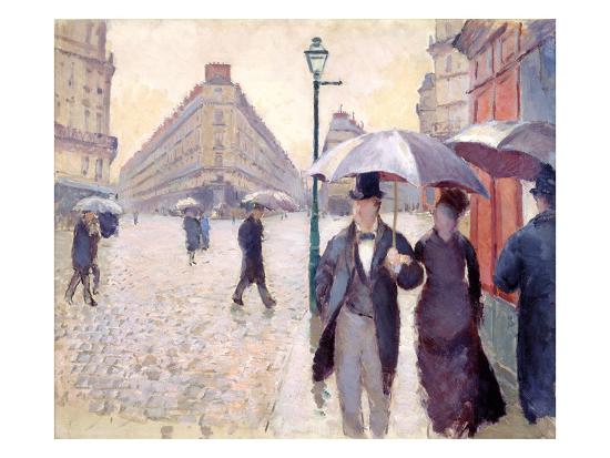 Paris street rainy day gustave caillebotte essay basically picture