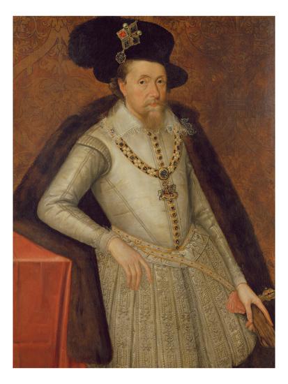 James I Of England And Vi Of Scotland Giclee Print John De The