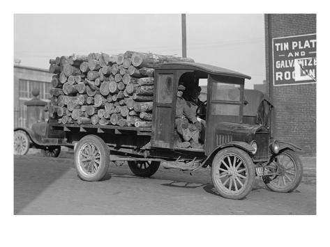 'District of Columbia Paper Company Is Getting a Delivery of Logs from