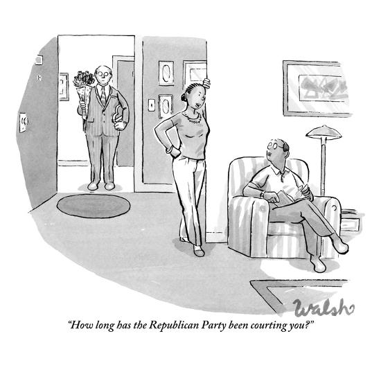 "How long has the Republican Party been courting you ...
