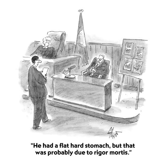 Stages of rigor mortis image