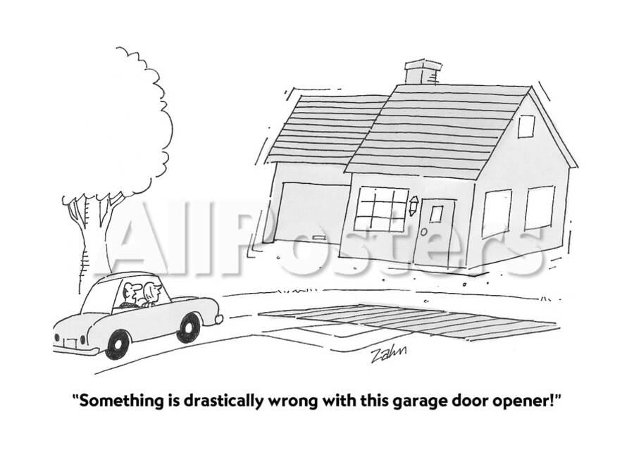 Something Is Drastically Wrong With This Garage Door Opener