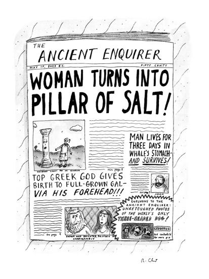 tabloid called the ancient
