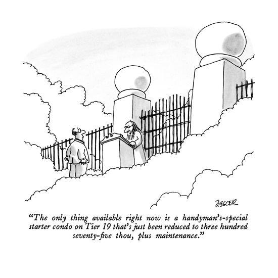 '"The only thing available right now is a handyman's-special starter