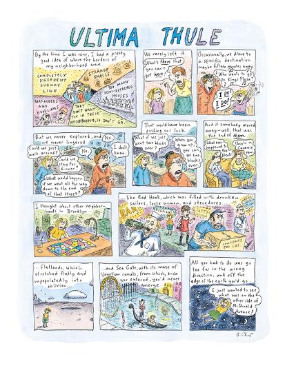 Image result for roz chast ultima thule