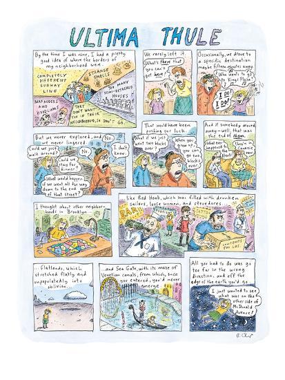 Image result for roz chast ultima thule