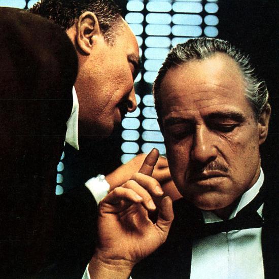 The Godfather, Salvatore Corsitto, Marlon Brando, 1972 ...