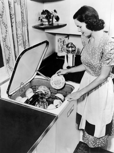 General Electric 1948 Top Loading Dishwasher Photo At