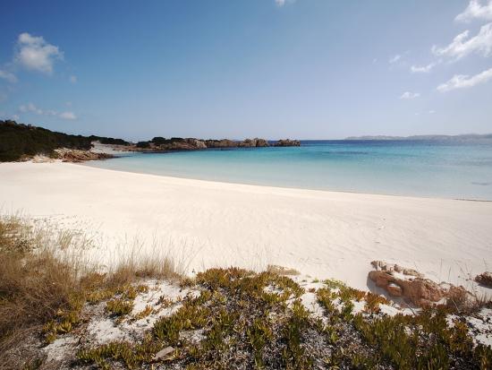 Spiaggia Rosa Pink Beach On Island Of Budelli La Maddalena Natl Park Sardinia Italy