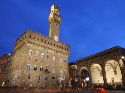 florence italy piazza vecchio unesco della signoria palazzo tuscany heritage site allposters sp posters