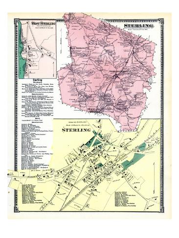 1870, Sterling, Sterling Town, Sterling West, West Sterling