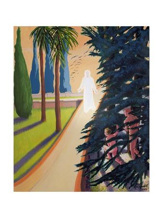 'Adam and Eve Hiding from God in the Garden of Eden, 2003' Giclee Print