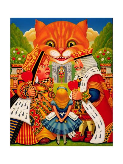 The King And Queen Of Hearts 2010 Giclee Print By Frances