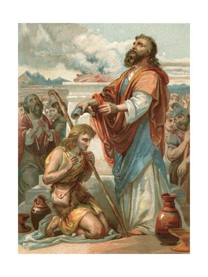 Anointing oil in the bible picture