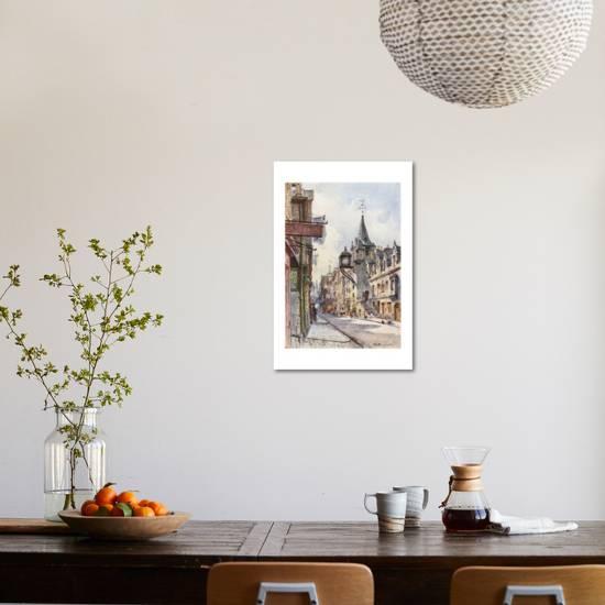 'The Canongate Tolbooth, Looking West' Giclee Print - John Fulleylove ...