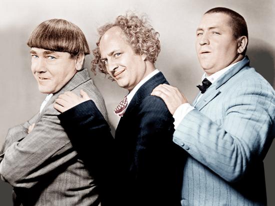 'Disorder in the Court, Moe Howard, Larry Fine, Curly Howard, (aka The ...