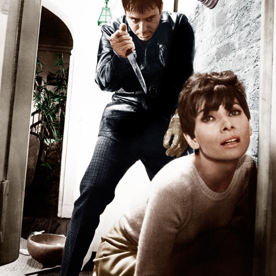 'WAIT UNTIL DARK, from left: Alan Arkin, Audrey Hepburn, 1967' Photo | AllPosters.com