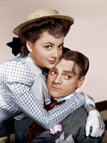 Olivia DeHavilland James Cagney movie poster print 1941 The Strawberry Blonde