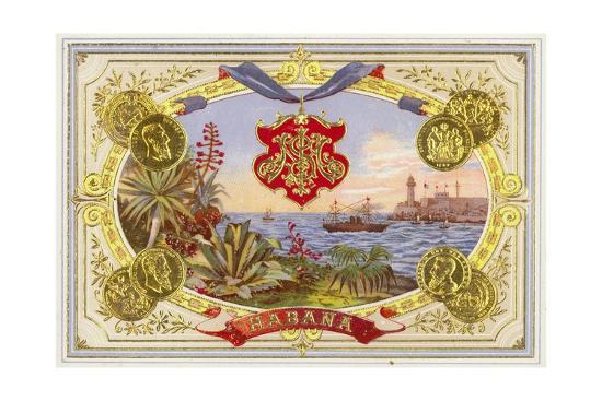 cuban cigar box label giclee print at allposterscom