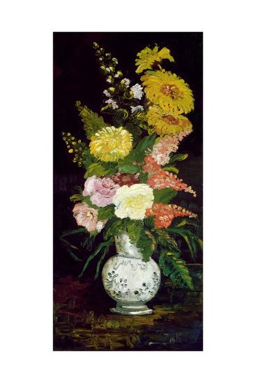 Vase Of Flowers 1886 Giclee Print By Vincent Van Gogh At