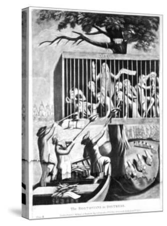The Bostonians In Distress 1774 Giclee Print Allposters Com
