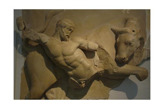 Greek Art 5th Century Bce The Twelve Labors Of Hercules Seventh