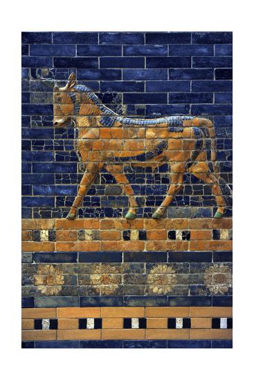 'Mesopotamian Art. Neo-Babylonian. Ishtar Gate, One of the Eight Gates