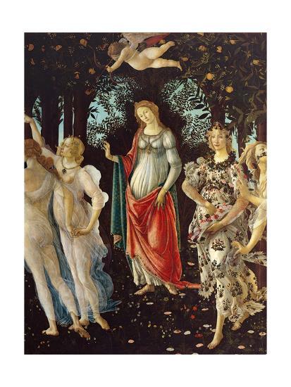 ‘Primavera, center section’ Prints - Sandro Botticelli | AllPosters.com