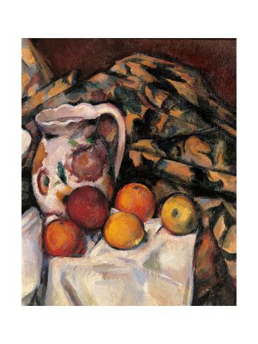 Apples and Oranges Print by Paul Cézanne at