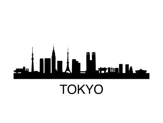 Tokyo Skyline Prints Unkreatives Allposters Com