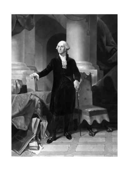 'Vintage American History Print of President George Washington' Prints ...