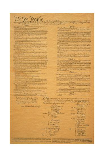 the original united states constitution photographic print at