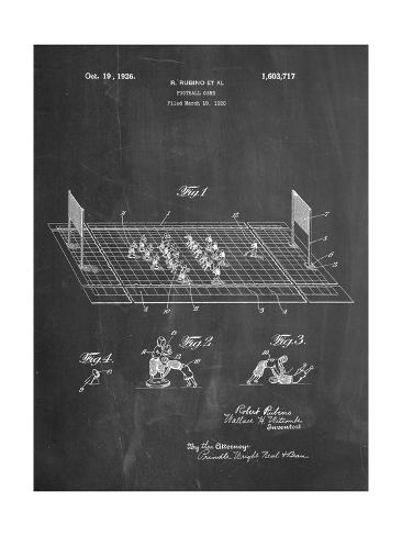 Vintage Electric Football Game Patent