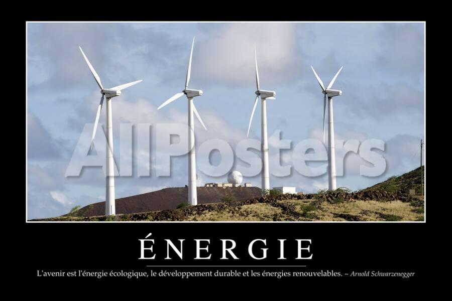Energie Citation Et Affiche D Inspiration Et Motivation Photographic Print Allposters Com