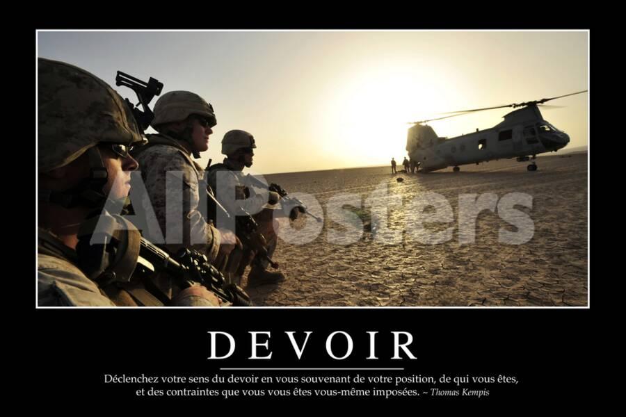 Devoir Citation Et Affiche D Inspiration Et Motivation Photographic Print Allposters Com