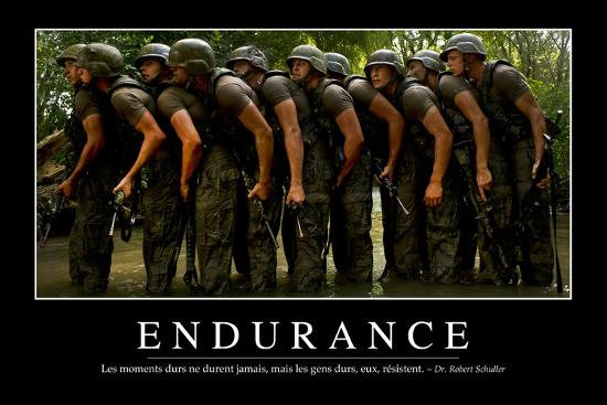 Endurance Citation Et Affiche D Inspiration Et Motivation Photographic Print Allposters Com