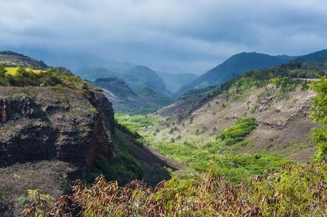'Hanapepe Valley Lookout, Kauai, Hawaii, United States of America