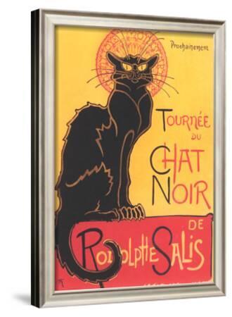 Art Deco Chat Noir Poster Posters At Allposterscom