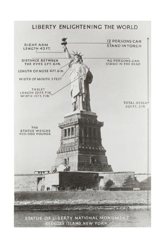 Statue of Liberty Island New York Great Architecture Car Tablet Vinyl Decal